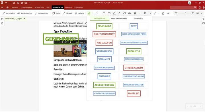 Produktbild Avanquest Expert PDF 15 Professional (Code in a Box) (1 User)