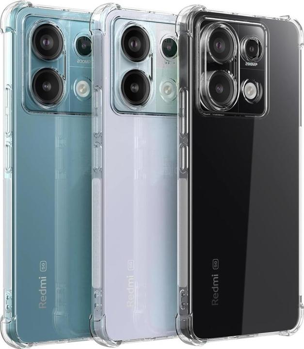 Actual product image Screenguard Crystal Soft Airbag Bumper (Xiaomi Redmi Note 13 Pro 5G)
