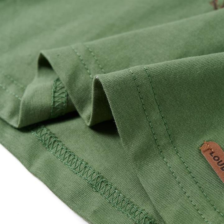 Produktbild VidaXL Kinder-Langarmshirt Helles Khaki 140,Material: 100 (140)
