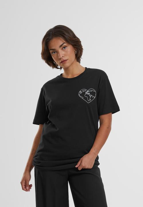 Produktbild Mister Tee Ladies World Love Tee - 19043 (L)