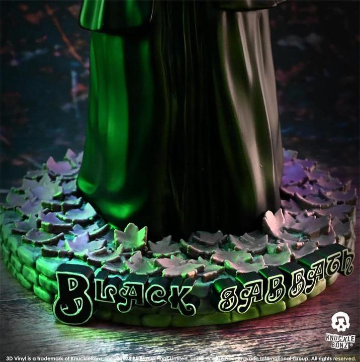 Immagine prodotto Knucklebonz Statua in vinile 3D dei Black Sabbath Witch (1° album) 22 cm
