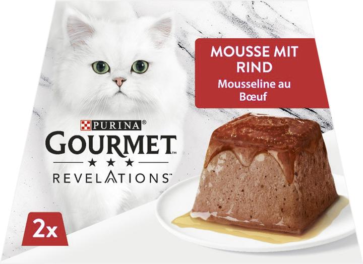 Produktbild Gourmet Mousse mit Rind (Adult, 2 Stk., 114 g)