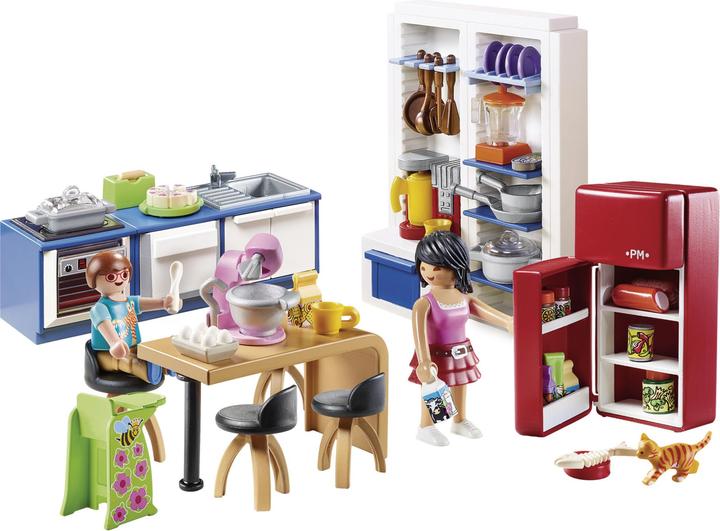 Immagine prodotto Playmobil Cucina familiare (70206, Casa delle bambole Playmobil)