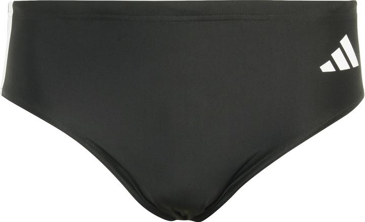 Produktbild adidas Herren 3 Stripes Swim Trunks, Black/White, L (L)