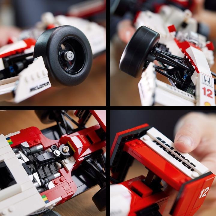 Produktbild LEGO McLaren MP4/4 & Ayrton Senna (10330, LEGO Icons)