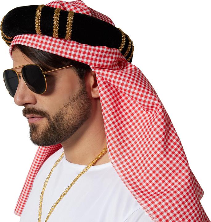 Actual product image tectake Men's Fancy Dress Costume - Sheikh (XXL)