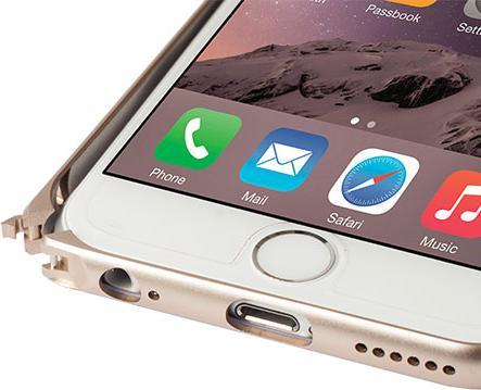 Immagine prodotto 4G Systems Krusell Alu Bumper Sala per Apple iPhone 6 Plus, Oro (Apple iPhone 6 Plus)
