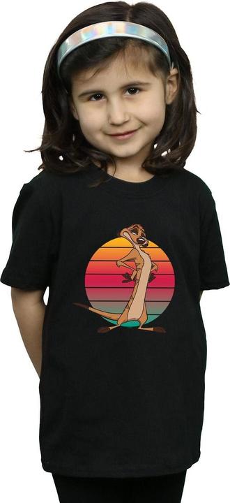 Immagine prodotto Disney The Lion King Timon Sunset Maglietta Ragazze (116)