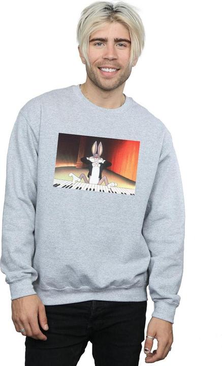 Produktbild Looney Tunes Bugs Bunny Playing Piano Sweatshirt (S)