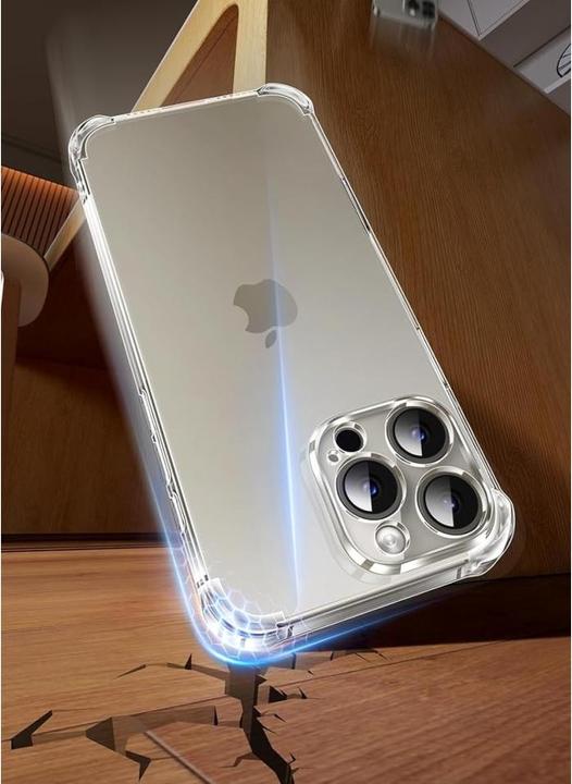 Produktbild Screenguard Crystal Soft Airbag Bumper (Apple iPhone 16 Pro Max)
