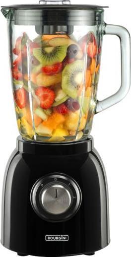 Immagine prodotto Bourgini Frullatore Nostalgico Nero 1,5L (600 W)