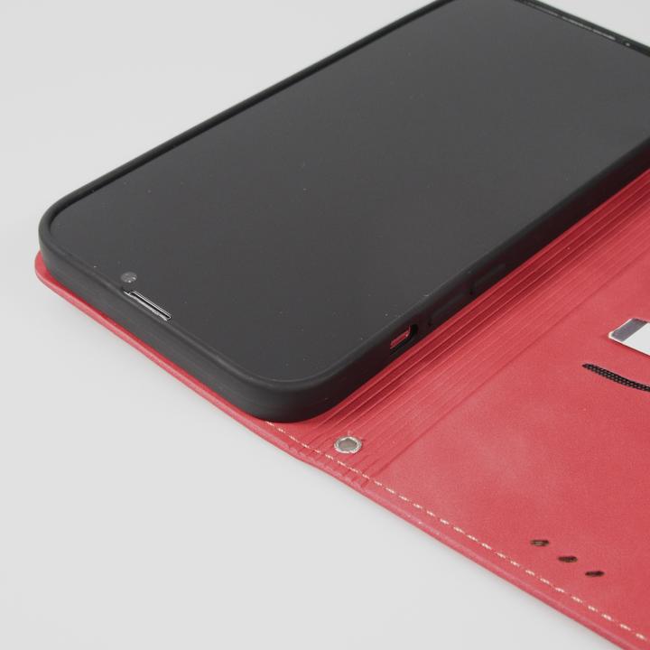 Produktbild PhoneLook Leder Tasche Flip Wallet vintage mit Magnetverschluss und Kartenhalter (Apple iPhone 13)