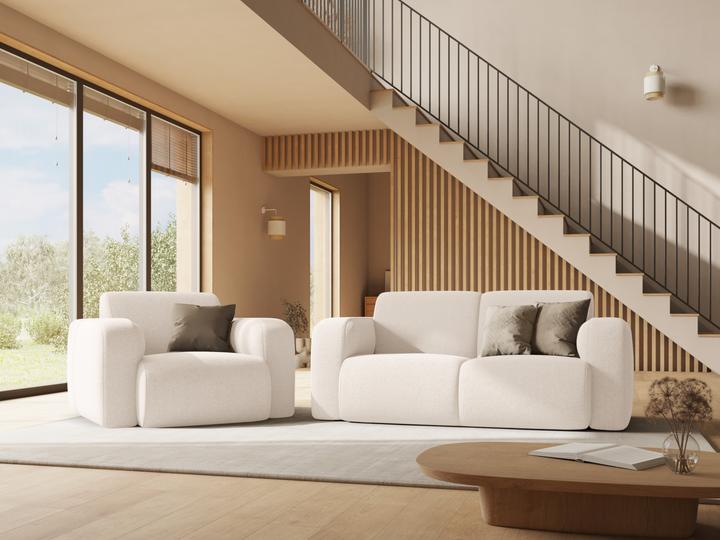 Actual product image Micadoni Sofa, "Molino", 2 Seats, 170x95x72Made in Europe (2 person sofa)