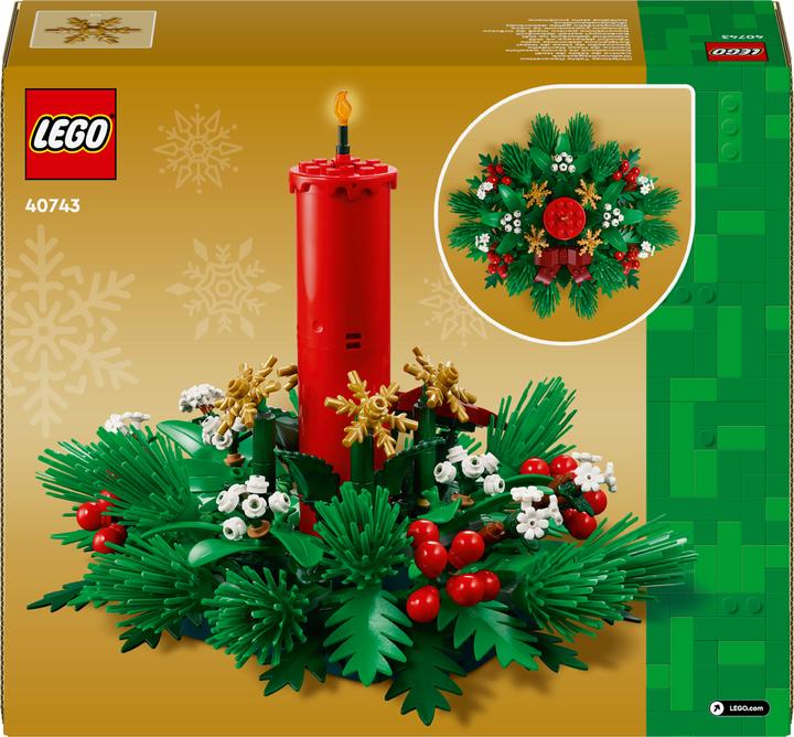 Produktbild LEGO Weihnachtsgesteck (40743, LEGO Iconic)