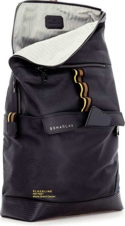 Immagine prodotto Scharlau Spelterini - Zaino in pelle con pattina