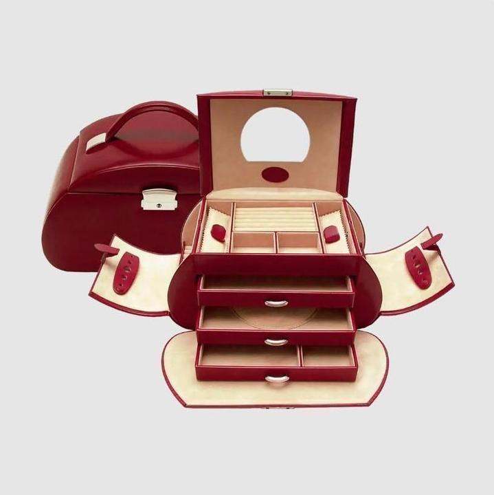Immagine prodotto Windrose Portagioie Merino 12 - Rosso