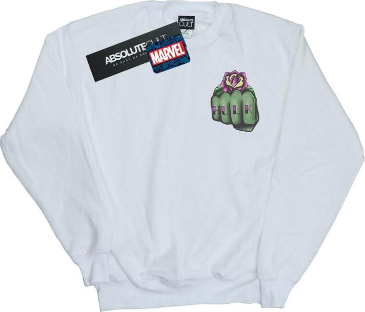Produktbild Hulk Tattoo Fist Breast Print Sweatshirt (M)