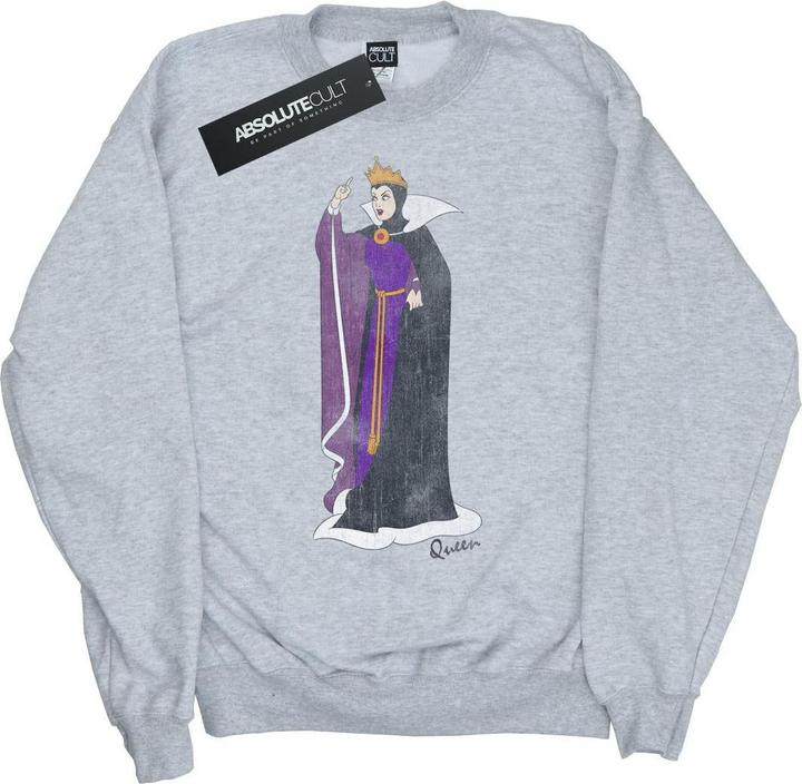 Actual product image Disney Girls Snow White Classic Evil Queen Grimhilde Sweatshirt (116)