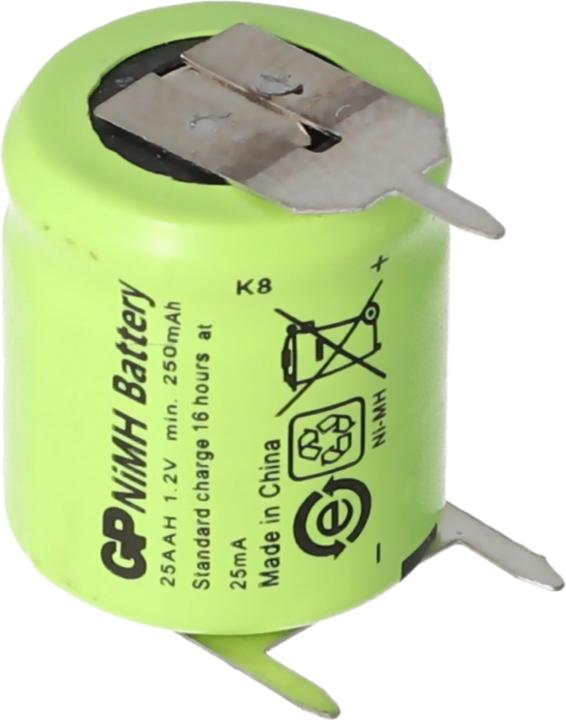 Produktbild AccuCell Akku für Sanyo N-110AA Akku NiMH 1/3 AA Mignon mit 3-er Print + / -- (1 Stk., Gerätespezifisch, 150 mAh, Akku)