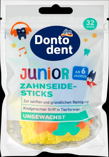 Produktbild dm Dontodent Zahnseidesticks Junior