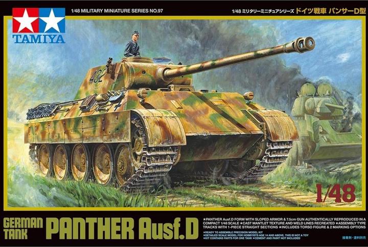 Produktbild Tamiya 1/48 German Tank Panther Ausführung D