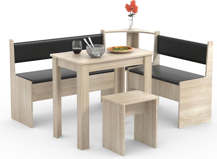 Produktbild VCM Eckbankgruppe Sitzgruppe Esal Mini (153 x 123 x 80 cm)