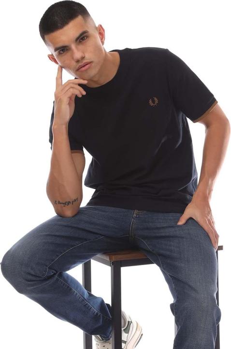 Immagine prodotto Fred Perry Maglietta Bordata Uomo (XS)