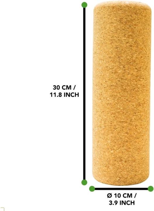 Actual product image Tunturi Kork Massage Roller Eco Friendly