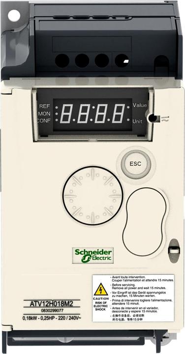 Produktbild Schneider Electric Frequenzumrichter 0,18KW 240V 1-phasig