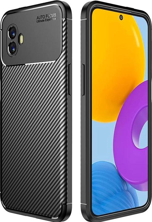 Produktbild Screenguard Samsung Galaxy Xcover6 Pro Hülle Carbon Design TPU Case (Samsung Galaxy XCover 6 Pro)