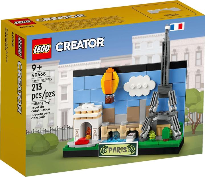 Image du produit LEGO Carte postale Creator de Paris (40568, LEGO Creator 3-in-1)