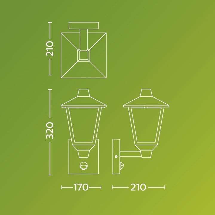 Produktbild Philips Outdoor Kinno (E27, IP44)