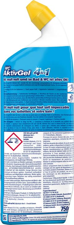 Actual product image Null Null WC ActiveGel 4in1 Fresh Green