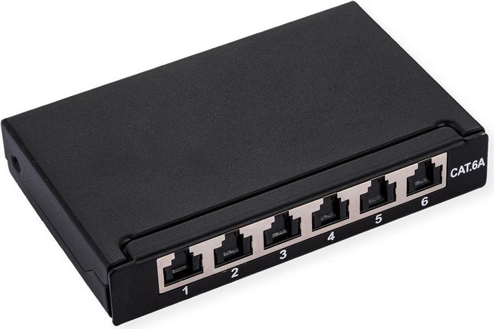 Immagine prodotto Roline Pannello patch mini 6x RJ45 schermato Cat.6A/Cl.EA, 0.5U