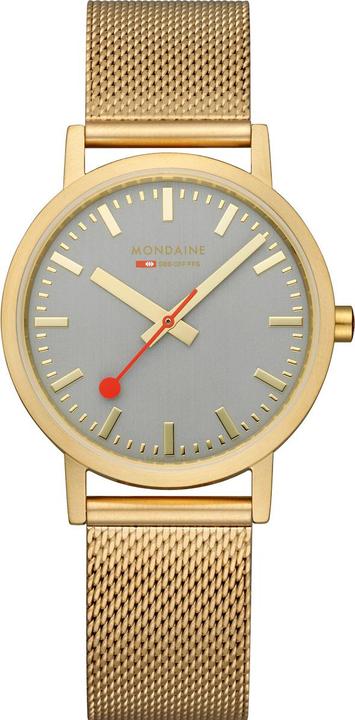 Image du produit Mondaine Classic - inspiré par la nature - Ip Gold (Montre analogique, 36 mm)