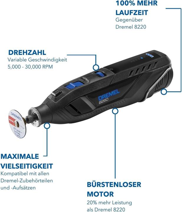 Actual product image Dremel 8260 (8260-5/65)