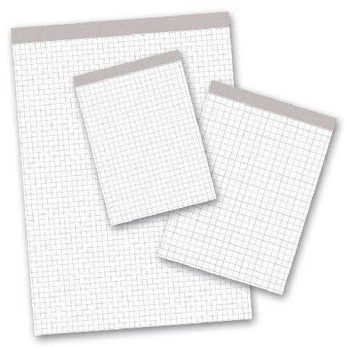 Actual product image Ursus Notepad A4 65g/sqm 4mm chequered 100 sheets perforated (A4, Checked)