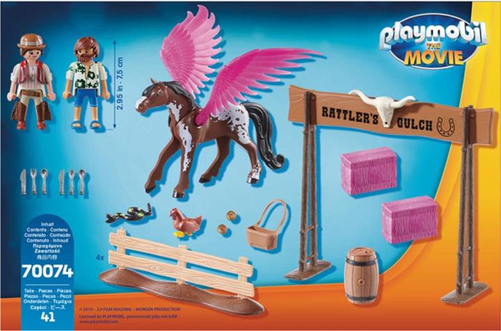 Immagine prodotto Playmobil Il film Marla, Del e il cavallo con le ali (70074, Playmobil Il film)