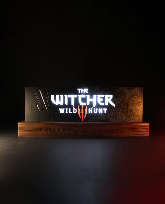 Actual product image Neamedia Assassin's Creed LED-Light Wild Hunt Logo 22 cm