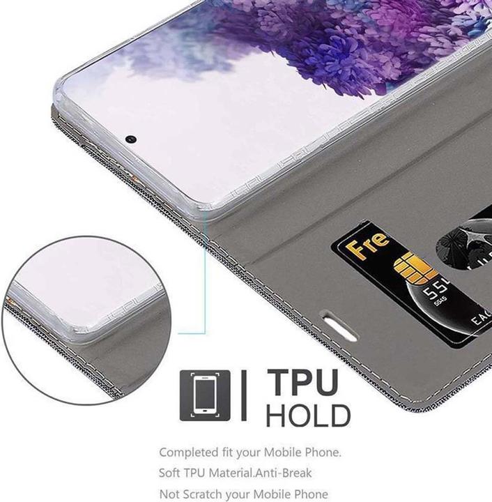 Produktbild Cadorabo Book Jeans Optik Cover (Samsung Galaxy S20+)