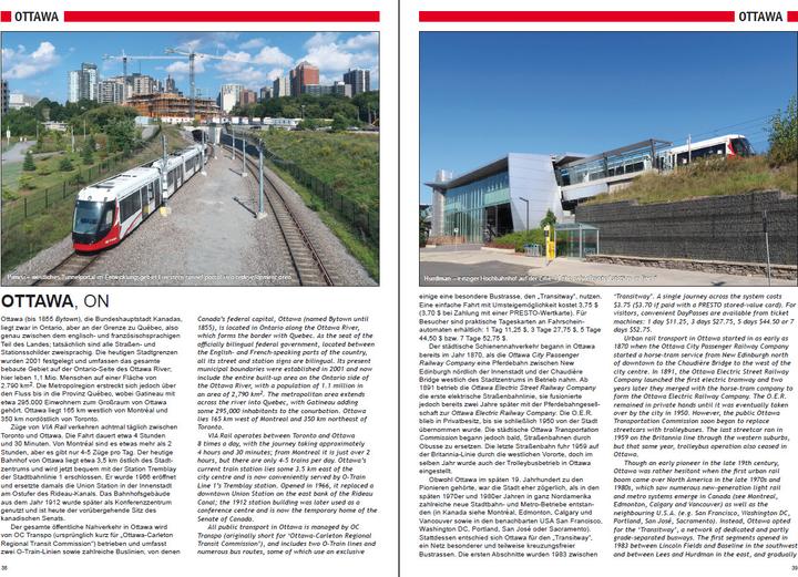 Immagine prodotto Urban Rail in Canada (Tedesco, Robert Schwandl, 2024)