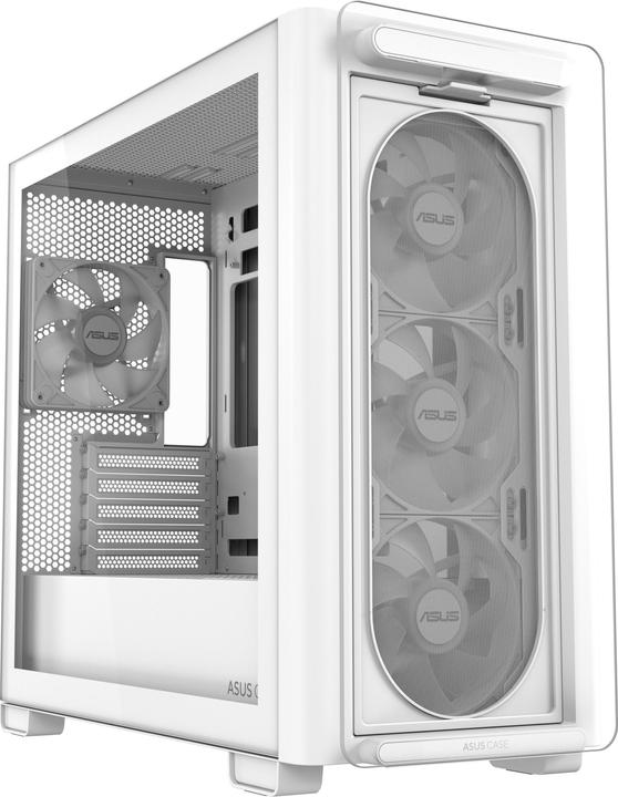 Actual product image ASUS Go A23 PLUS TG ARGB WHITE (Mini-ITX, mATX)