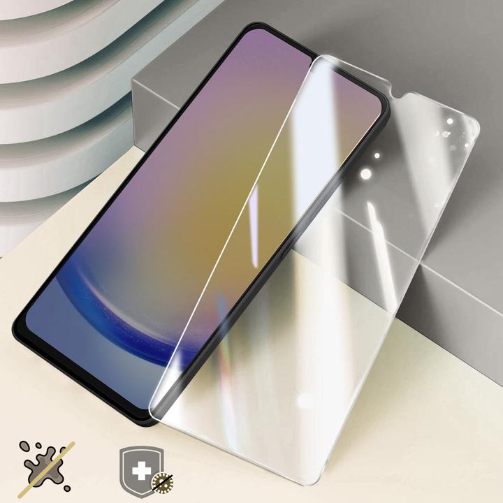 Actual product image Tiger Scratch-resistant glass film Samsung Galaxy A25 5G (1 Piece, Samsung Galaxy A25 5G)