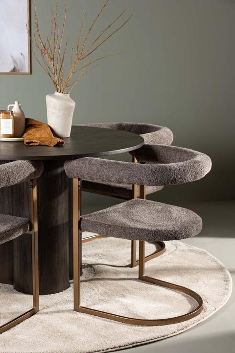 Produktbild Ebuy24 Essgruppe Olivia 57 ( 5-teilig) (110 x 75 x 110 cm)