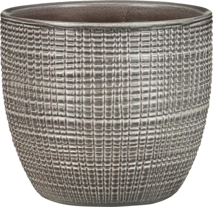 Scheurich Blumentopf Grau Ø 25.5 cm (25.50 cm)