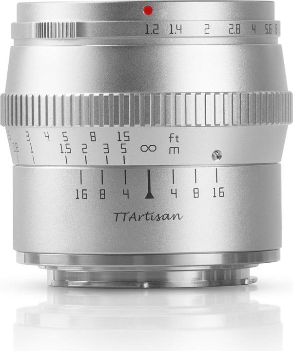 Produktbild TTArtisan Festbrennweite APS-C 50 mm f1.2 – MFT (Micro Four Thirds, APS-C / DX)
