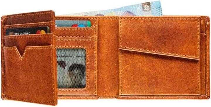 Produktbild Maverick Portemonnaie New Men 11 x 8.8 cm, Cognac