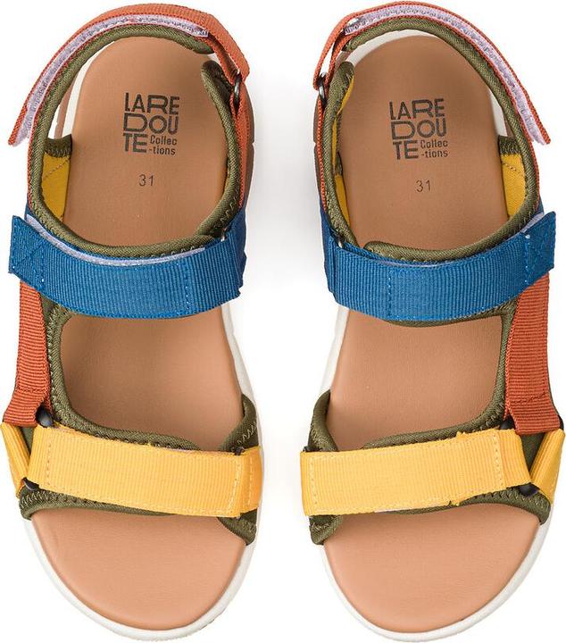 Actual product image La Redoute Collections Sandals with velcro fastening (33)