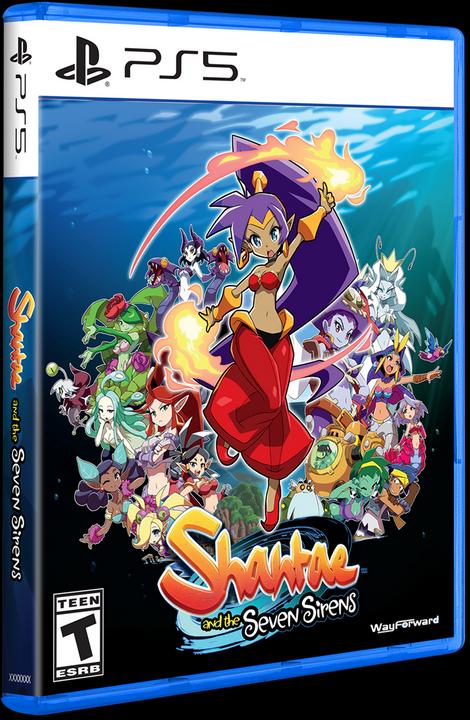 Actual product image Limited Run Shantae and the Seven Sirens () (Import) (PS5)