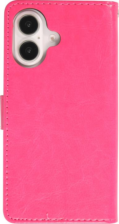 Produktbild PhoneLook Hülle Premium Flip Dunkelrosa (Apple iPhone 16 Plus)